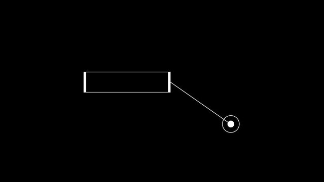 Call Out on black background, copy space	