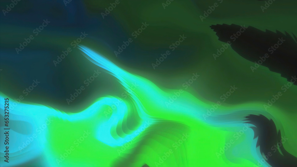 Poster fast ripples of colorful abstract liquid. motion. bright colorful ripples in fast stream. liquid abs