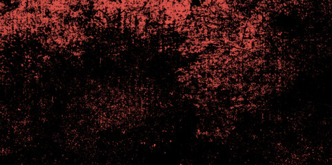 Red grunge texture and Old wall texture cement black red background abstract dark color design. Red and black horror background. Dark grunge red concrete.  Dark grunge red texture concrete, scratches.