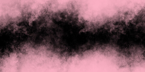 Fototapeta premium Blush Fog or smoke color isolated background for effect. Abstract watercolour night sky background with smoke effect with fog clouds Background Powder of Colors Exploded Blush Fog or smoke color isol