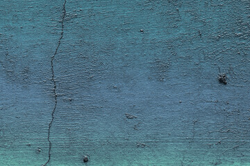 Abstract background wall with rough blue surface