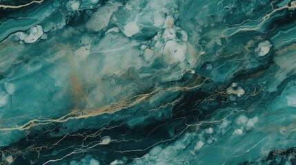 abstract marble texture agate dark green teal, ai