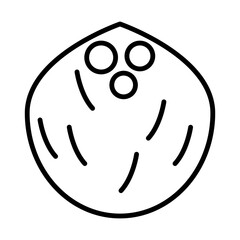 coconut icon design