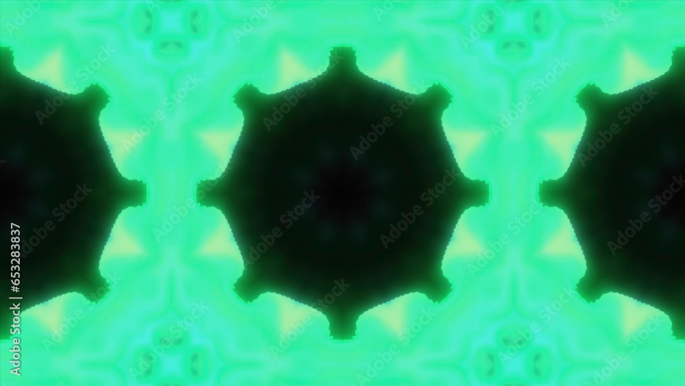 Poster multi-colored illumination. motion. visual fast-changing effects made in 3d format.