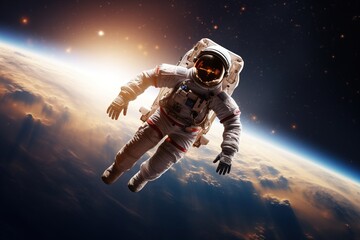 Fototapeta premium Astronaut in space