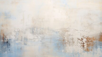 Fototapeta premium grunge vintage white wall with blue paint, in the style of rustic abstraction