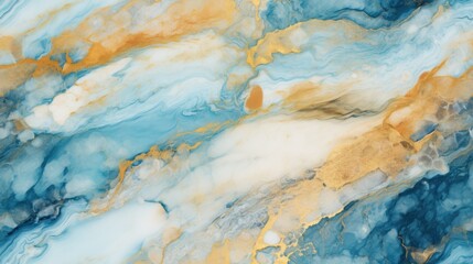 Fototapeta premium abstract marble texture agate light blue, ai