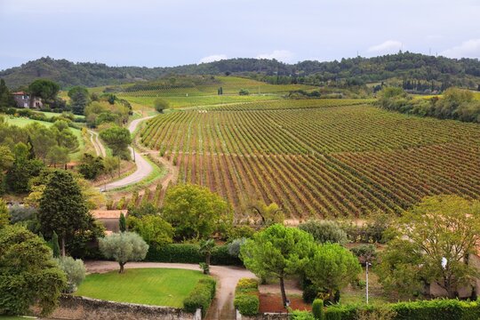 Cabardes AOC wine region in France