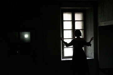 portrait dans l'ombre
