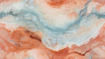 Obraz premium abstract marble texture agate red, ai