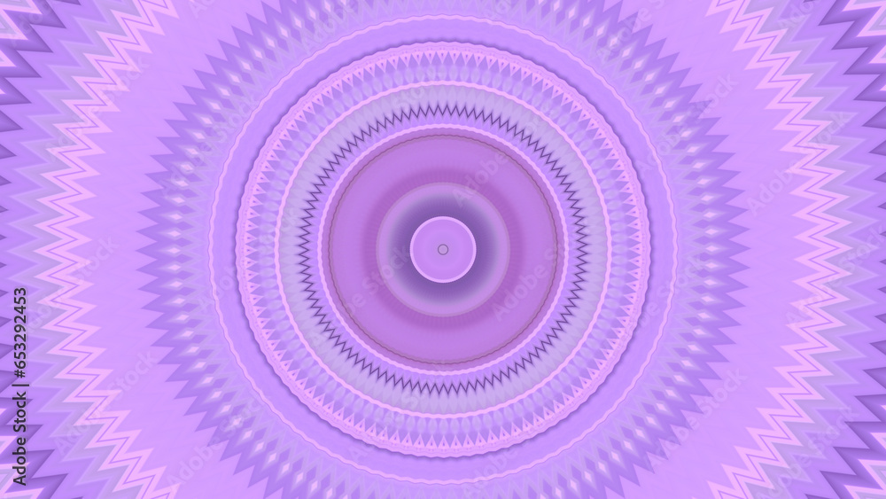 Poster colored background with pulsating rings in musical style. design. color shades of many pulsating rin
