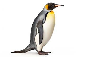 Fototapeta premium Emperor Penguin isolated on white background 