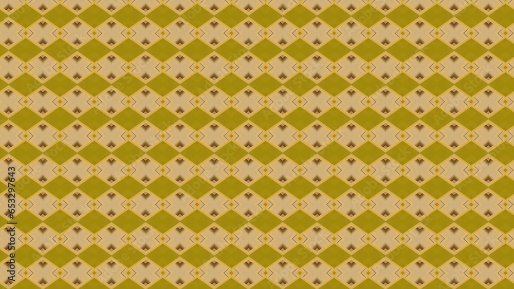 Poster bright background with repeating geometric pattern in flashing motion. design. mosaic geometric patt