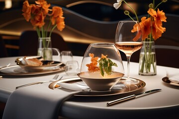 Fototapeta premium Hotel Restaurant Dish