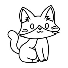 Cat vector breeds cute pet animal  illustration.  vector cats design
