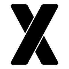 letter x icon