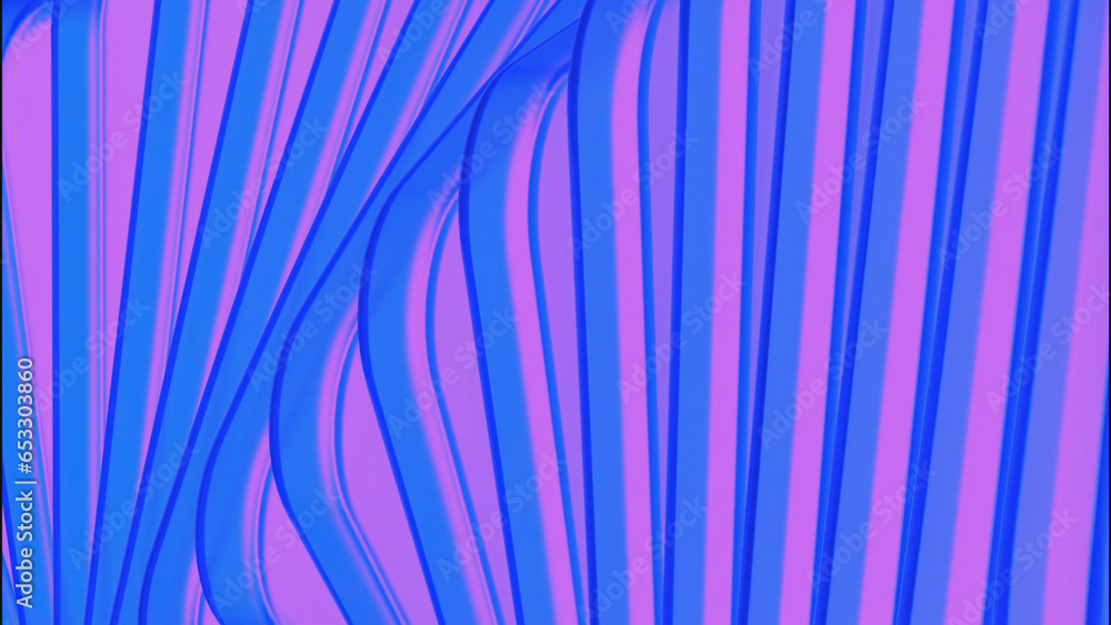 Poster background with moving lines and curves. design. minimalistic animation of moving lines with bend. l