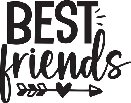 Best Friend SVG Design 