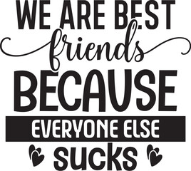Best Friend SVG Design