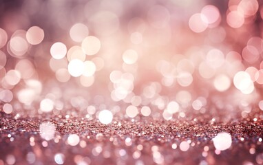blurred lights and pink luxury dreamy bokeh background