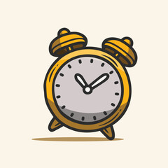 Precision vector clock design, a timeless and elegant addition to your projects, marking every moment beautifully. ⏰✨