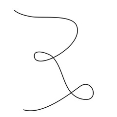 A Strand of Hair Vector