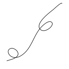 A Strand of Hair Vector