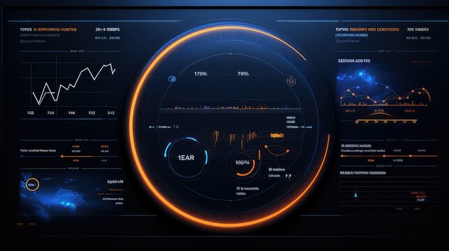 technology route dashboard futuristic illustration navigation city, ui street, satellite data technology route dashboard futuristic