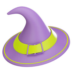 Witch Hat 3D Icon
