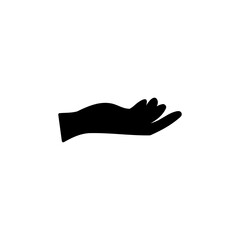 Shilouette Vector  Hand  Gesture Ilustration