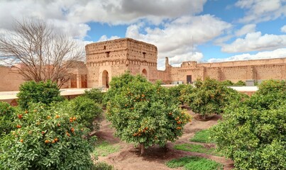 palais El Badi à Marrakech Maroc