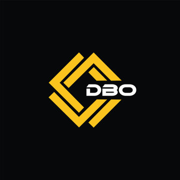 DBO letter design for logo and icon.DBO typography for technology, business and real estate brand.DBO monogram logo.