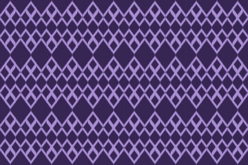 Fototapeta premium Ikat floral paisley embroidery on geometric ethnic oriental pattern traditional.Aztec style abstract vector illustration.design for texture,fabric,clothing,wrapping,decoration,sarong.