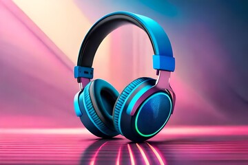 headphones, computer and mobile headphone 
