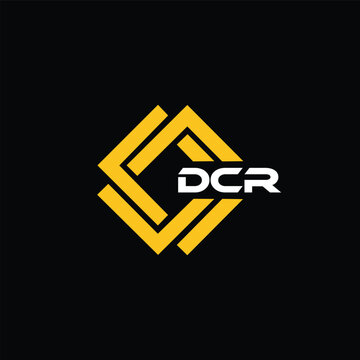 DCR letter design for logo and icon.DCR typography for technology, business and real estate brand.DCR monogram logo.