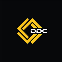 DDC letter design for logo and icon.DDC typography for technology, business and real estate brand.DDC monogram logo.