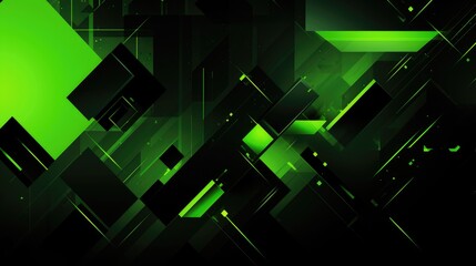 Black Friday sale background in lime green and black colors. Cyber Monday promotion neon banner template concept for promotions and discounts. .