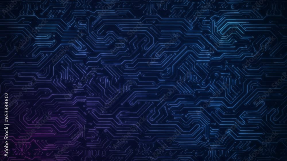 Aufkleber artificial intelligence quantum computer technology concept
