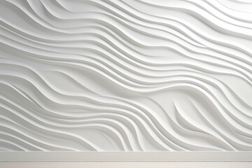 Generative AI futuristic image abstract lines and surreal creative wallpaper design background