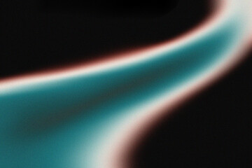 Blue, red, and white abstract gradient background on black, grainy liquid texture effect, banner, header, poster, wallpaper design, room for copy