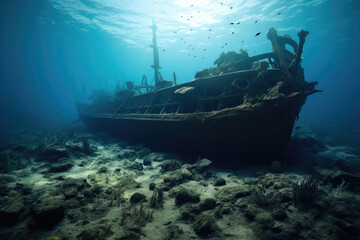 Obraz premium Marine Archaeology: Retrieving Historical Relics