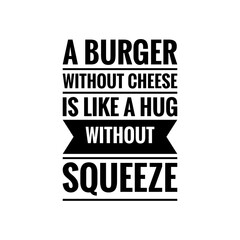 Burger Quote Illustration
