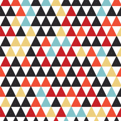 Colorful Abstract Random Triangles Texture, Background Pattern