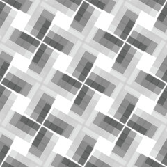 Seamless Black and White Pattern from Rectangle Intersections