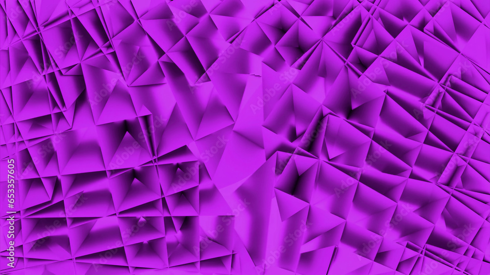 Poster abstract futuristic fractal rid background. design. lilac pattern with kaleidoscopic grid.