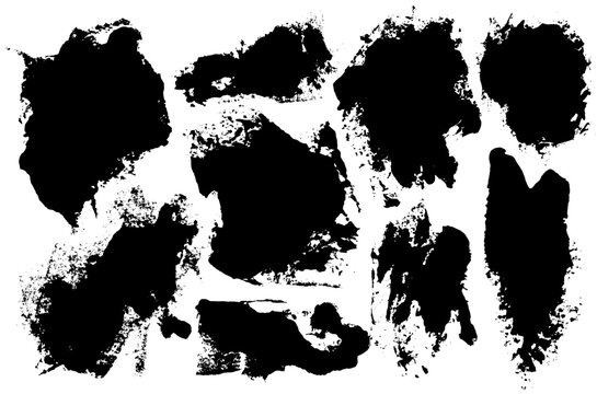 Dry ink design elements