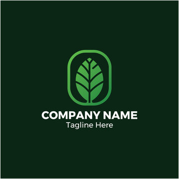 leaf logo design