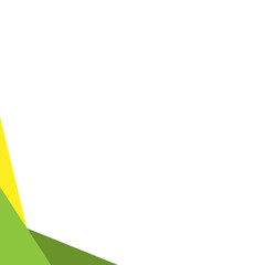 abstract triangle shape corner