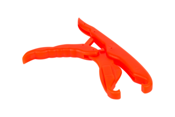 fishing grip, forceps to grab the lips of a fish, isolated from background