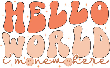 retro baby t-shirt design